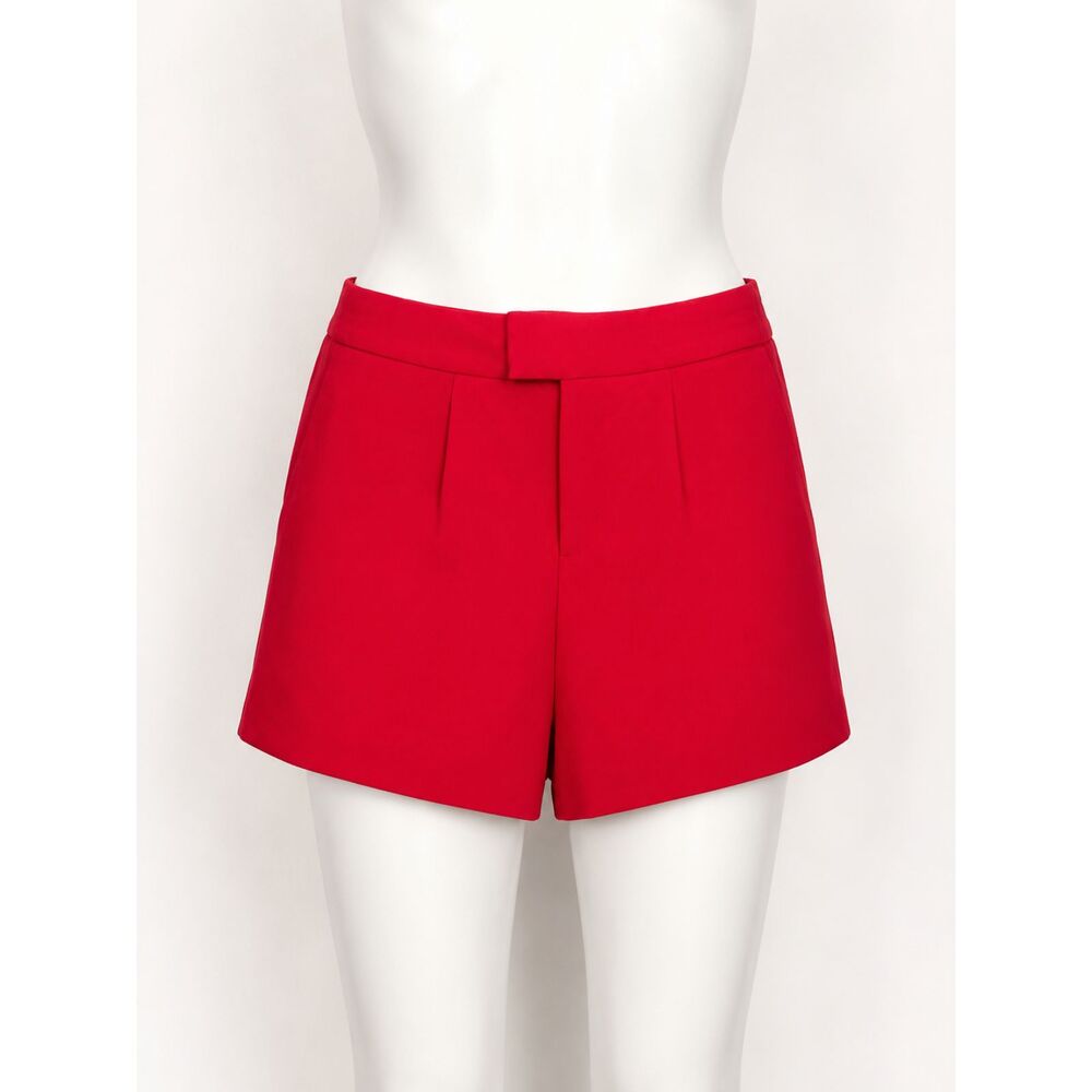 A New Day NWT Racer Red Stretch Shorts Size 6 High Rise